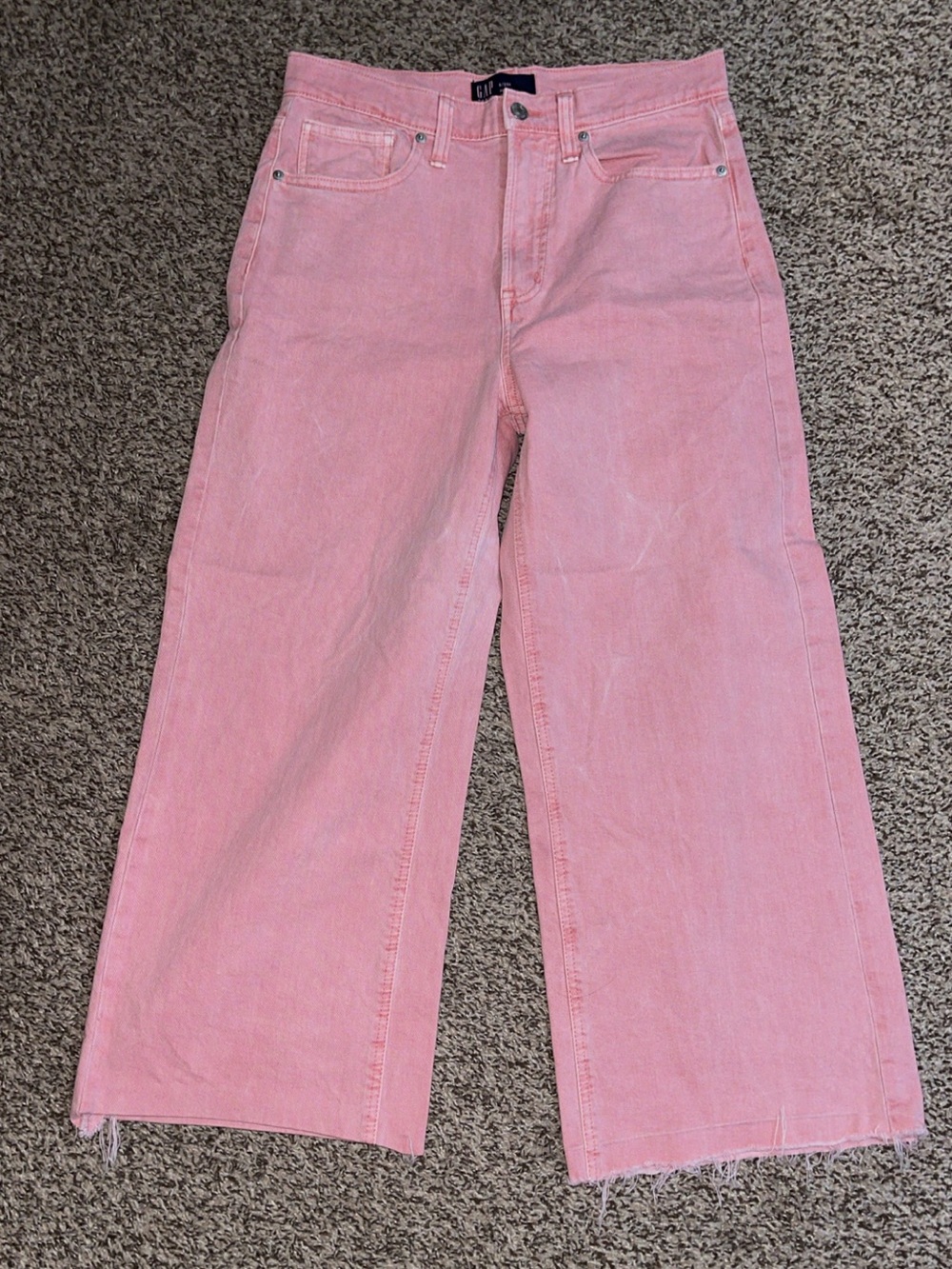 GAP High Rise Wide Leg Jeans